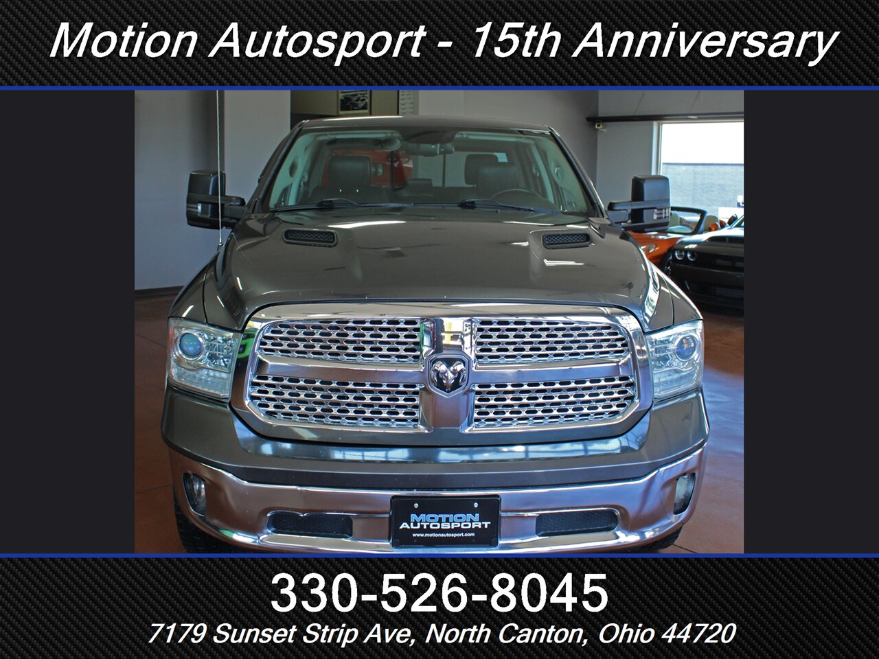 2014 RAM 1500 Laramie Moon Roof Navigation 4X4 - Photo 3 - North Canton, OH 44720