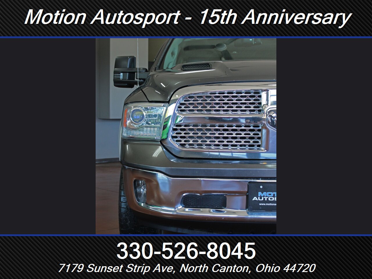 2014 RAM 1500 Laramie Moon Roof Navigation 4X4 - Photo 4 - North Canton, OH 44720