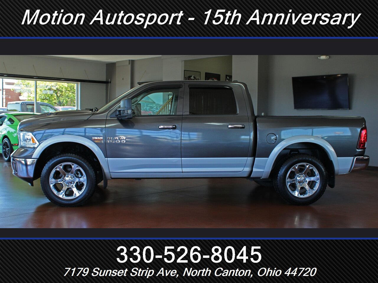 2014 RAM 1500 Laramie Moon Roof Navigation 4X4 - Photo 6 - North Canton, OH 44720