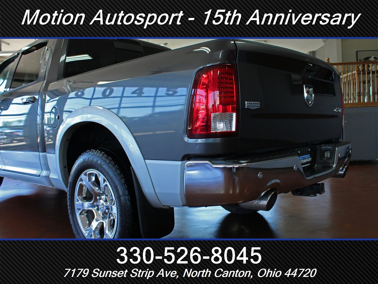2014 RAM 1500 Laramie Moon Roof Navigation 4X4 - Photo 7 - North Canton, OH 44720