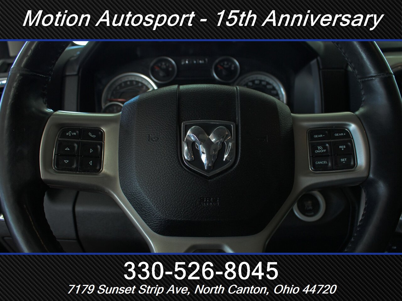 2014 RAM 1500 Laramie Moon Roof Navigation 4X4 - Photo 16 - North Canton, OH 44720