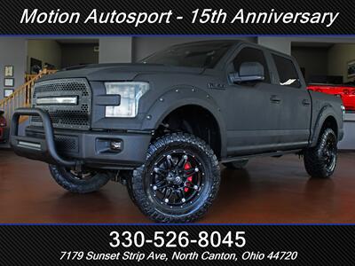 2016 Ford F-150 Lariat  Custom Lift 4X4 Truck