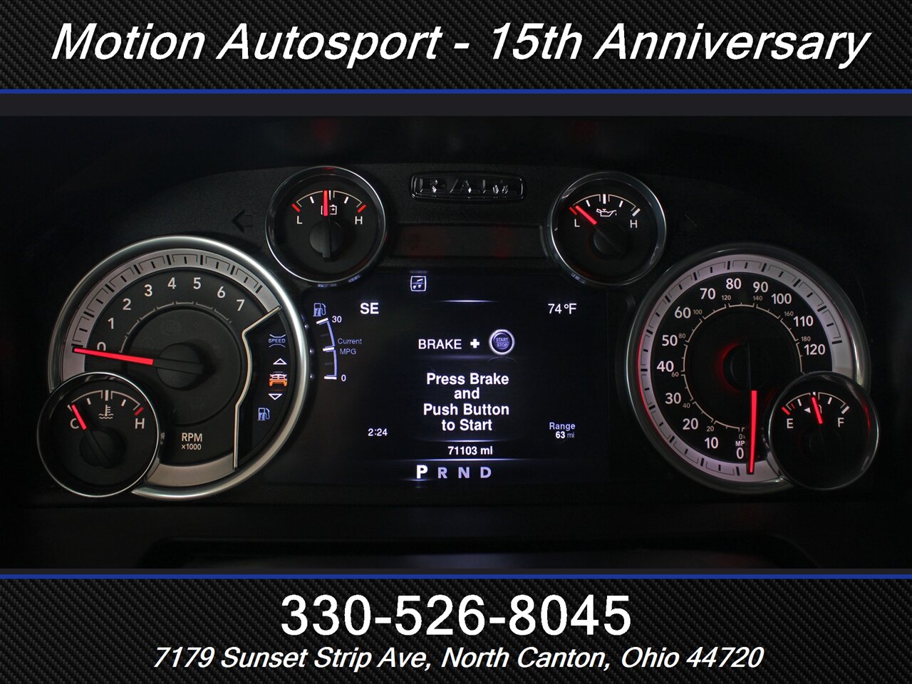 2016 RAM 1500 Sport Custom Lift 4X4 - Photo 15 - North Canton, OH 44720