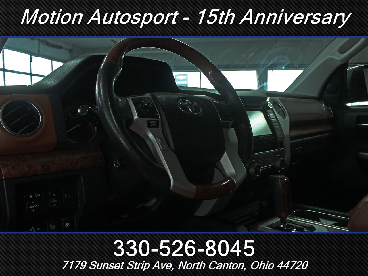 2015 Toyota Tundra 1794 Edition  Moon Roof Navigation Custom Lift 4X4 - Photo 14 - North Canton, OH 44720