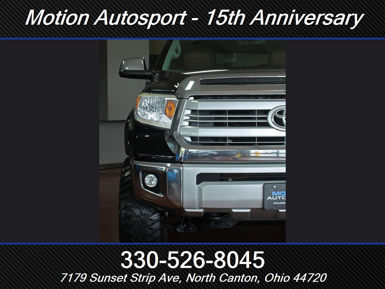 2015 Toyota Tundra 1794 Edition  Moon Roof Navigation Custom Lift 4X4 - Photo 5 - North Canton, OH 44720