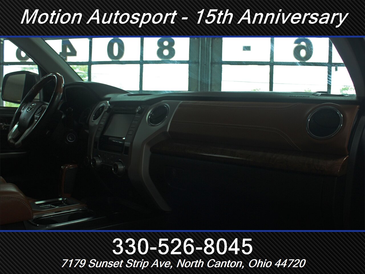 2015 Toyota Tundra 1794 Edition  Moon Roof Navigation Custom Lift 4X4 - Photo 31 - North Canton, OH 44720