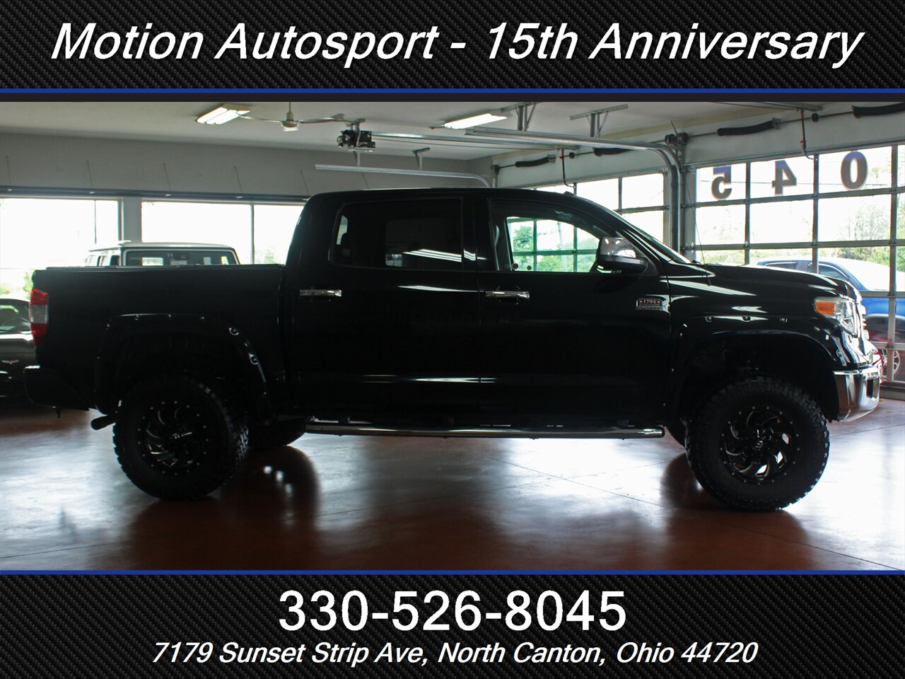 2015 Toyota Tundra 1794 Edition  Moon Roof Navigation Custom Lift 4X4 - Photo 11 - North Canton, OH 44720
