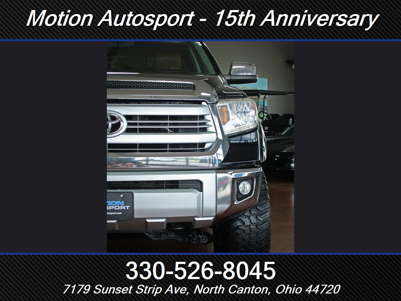 2015 Toyota Tundra 1794 Edition  Moon Roof Navigation Custom Lift 4X4 - Photo 6 - North Canton, OH 44720