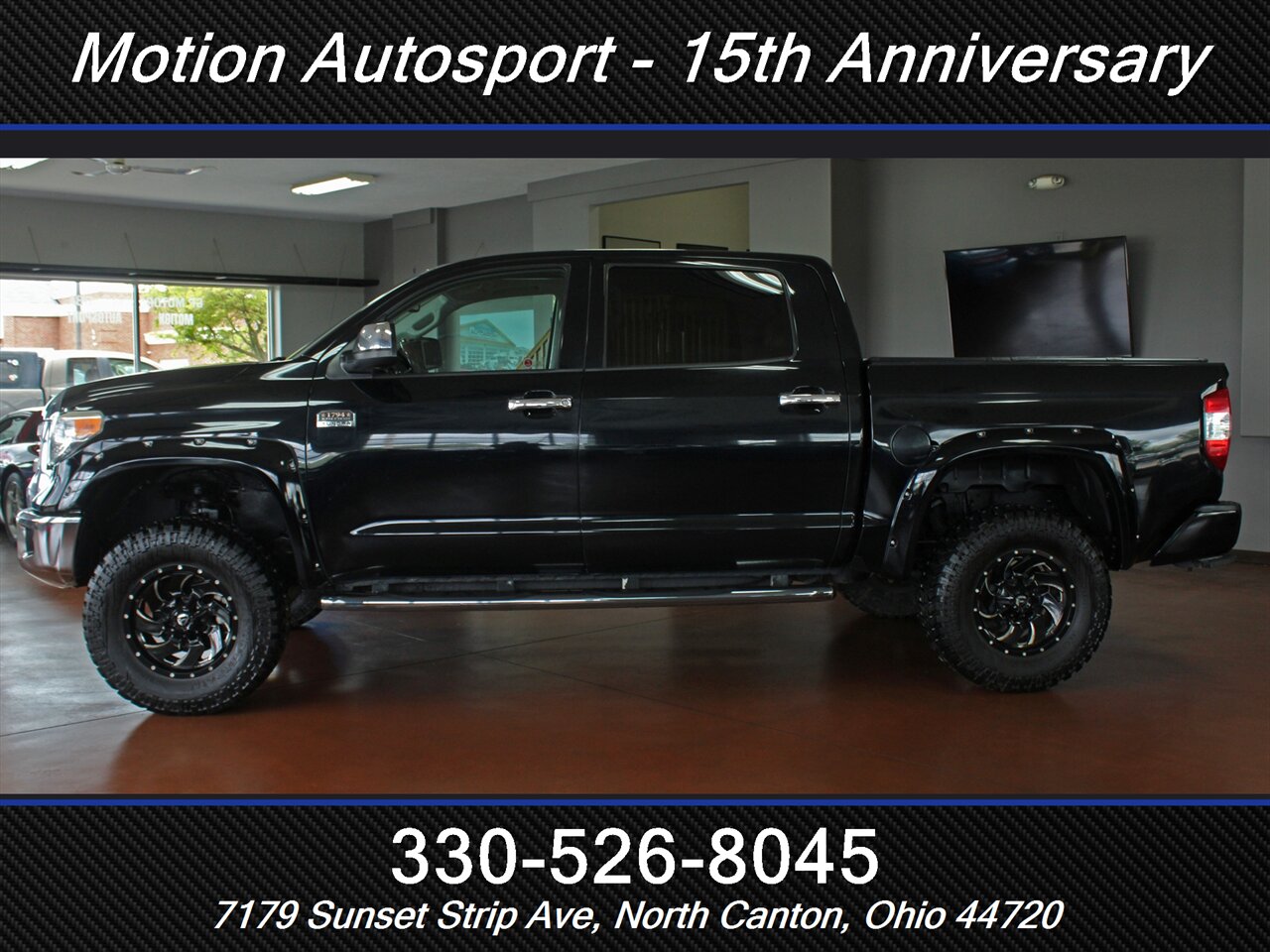 2015 Toyota Tundra 1794 Edition  Moon Roof Navigation Custom Lift 4X4 - Photo 7 - North Canton, OH 44720