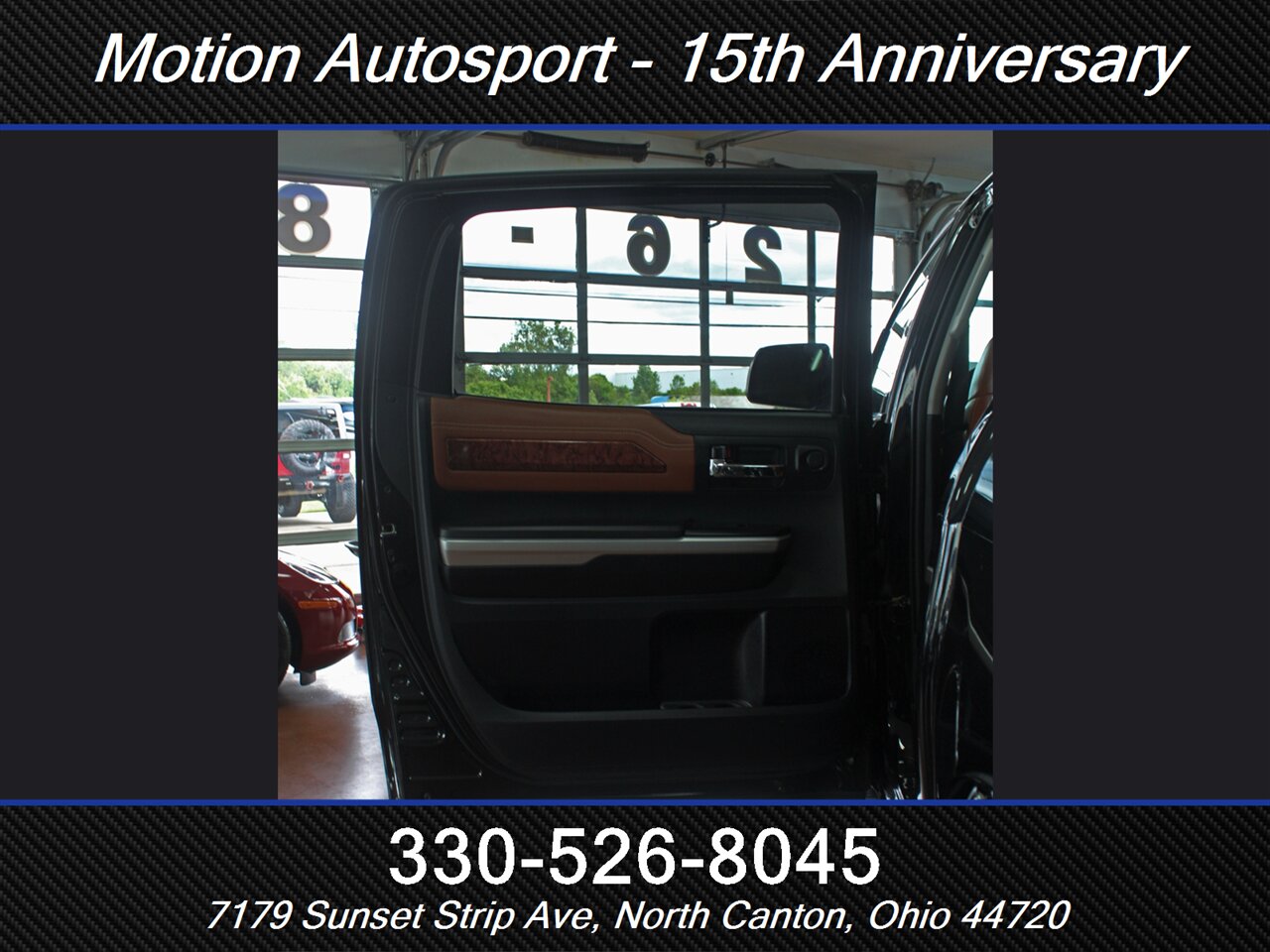 2015 Toyota Tundra 1794 Edition  Moon Roof Navigation Custom Lift 4X4 - Photo 36 - North Canton, OH 44720