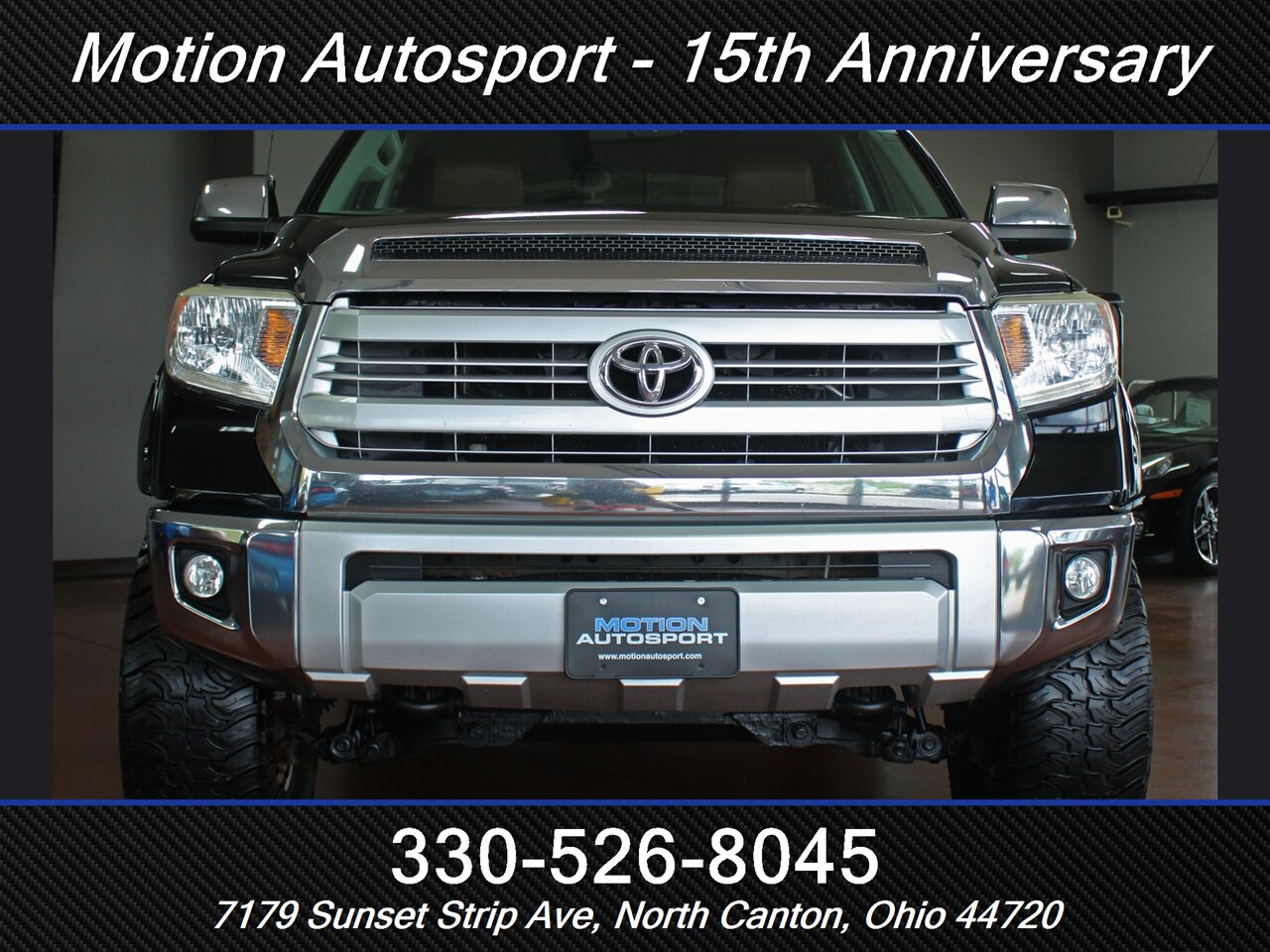 2015 Toyota Tundra 1794 Edition  Moon Roof Navigation Custom Lift 4X4 - Photo 4 - North Canton, OH 44720