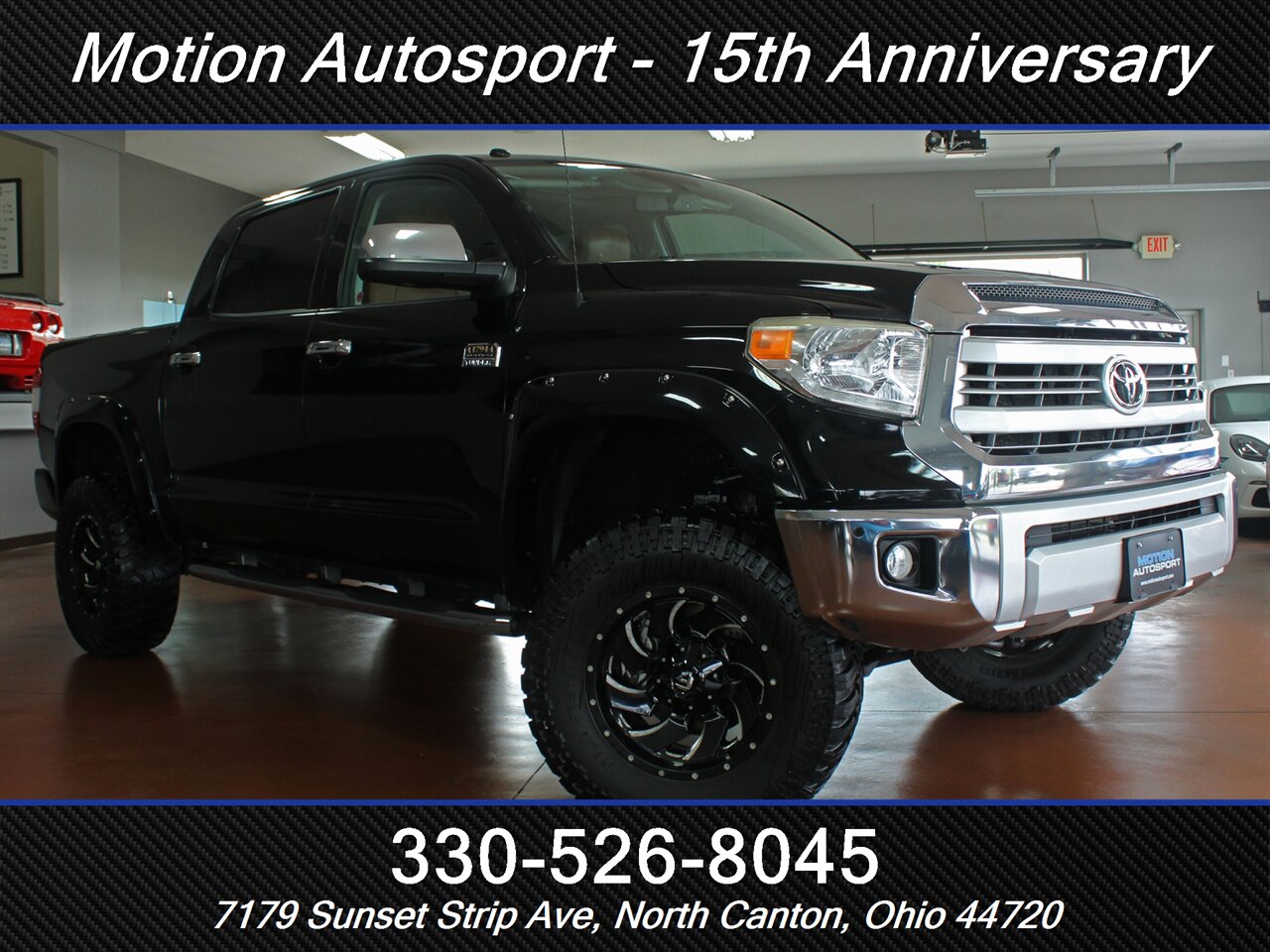 2015 Toyota Tundra 1794 Edition  Moon Roof Navigation Custom Lift 4X4 - Photo 2 - North Canton, OH 44720