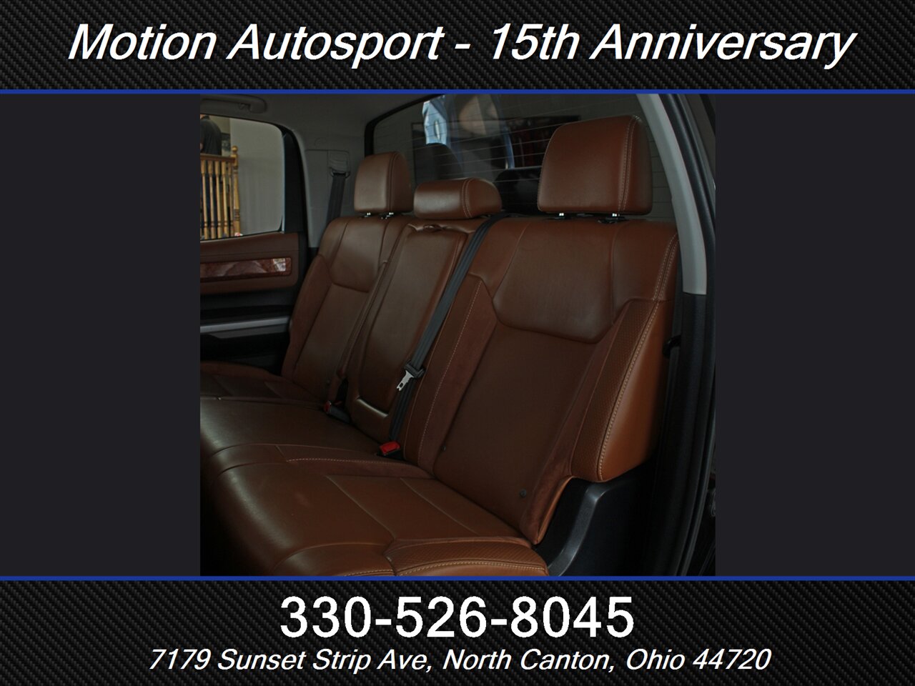 2015 Toyota Tundra 1794 Edition  Moon Roof Navigation Custom Lift 4X4 - Photo 37 - North Canton, OH 44720