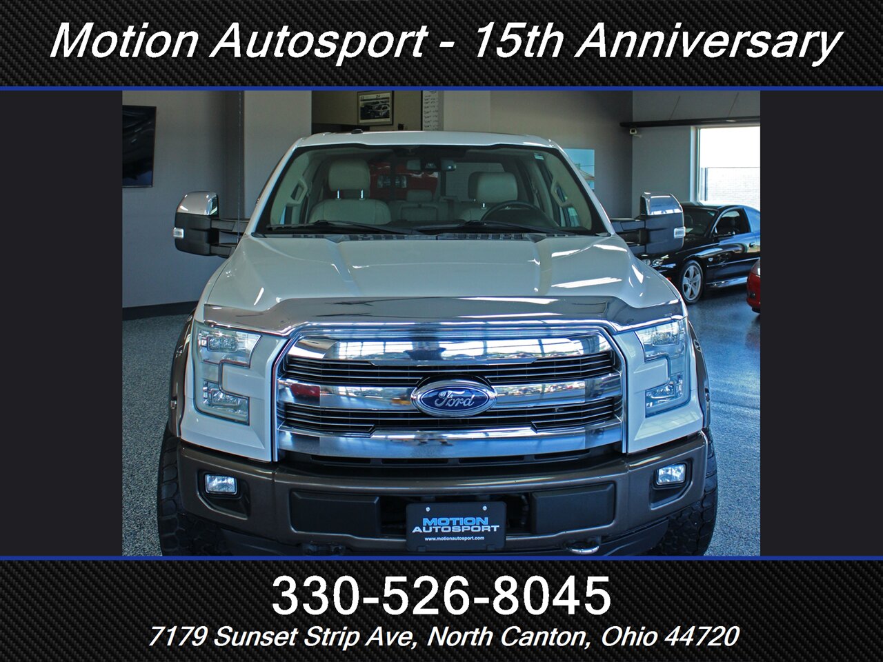 2016 Ford F-150 Lariat Moon Roof Navigation 4X4 - Photo 4 - North Canton, OH 44720