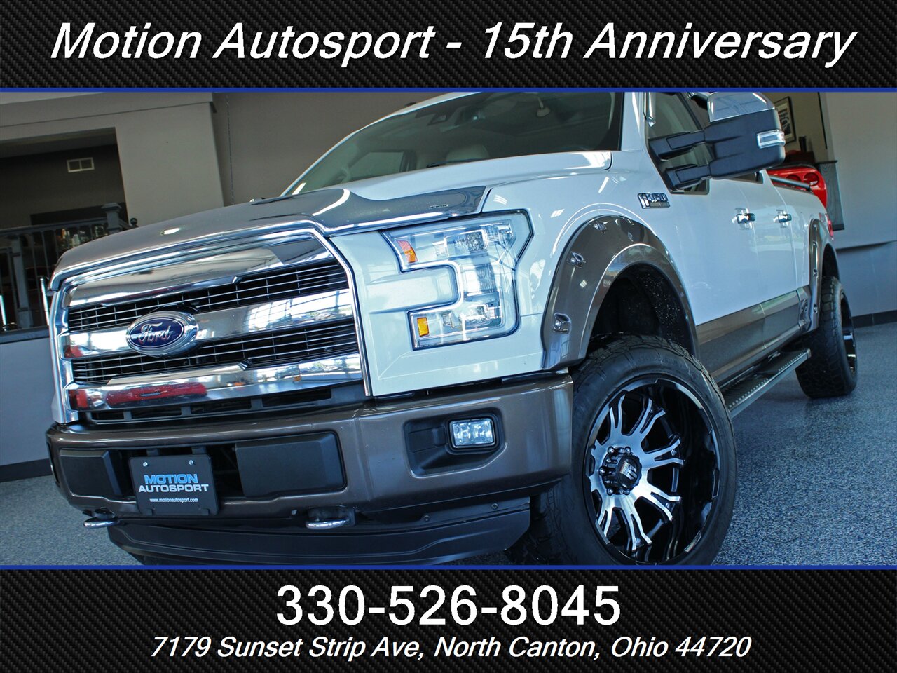 2016 Ford F-150 Lariat Moon Roof Navigation 4X4 - Photo 42 - North Canton, OH 44720
