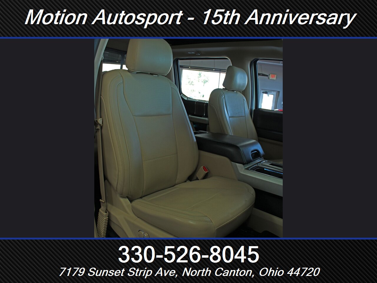 2016 Ford F-150 Lariat Moon Roof Navigation 4X4 - Photo 28 - North Canton, OH 44720