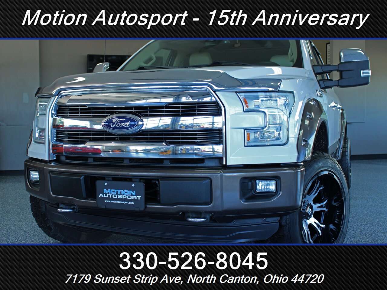 2016 Ford F-150 Lariat Moon Roof Navigation 4X4 - Photo 45 - North Canton, OH 44720