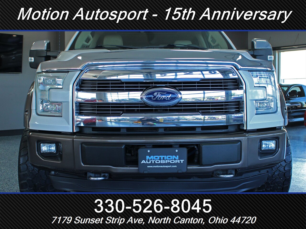 2016 Ford F-150 Lariat Moon Roof Navigation 4X4 - Photo 3 - North Canton, OH 44720
