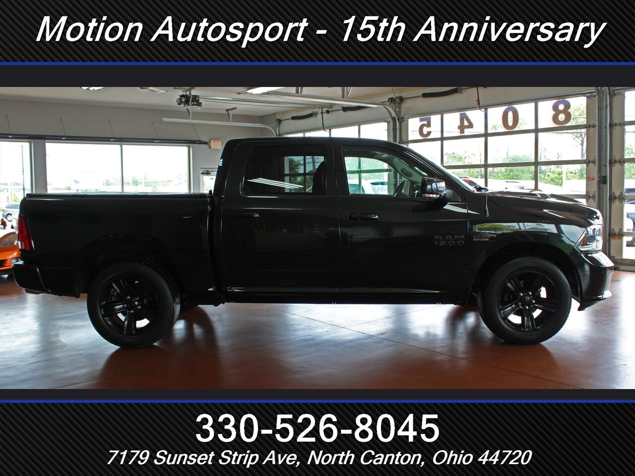 2015 RAM 1500 Sport Black Top Edition 4X4 - Photo 13 - North Canton, OH 44720