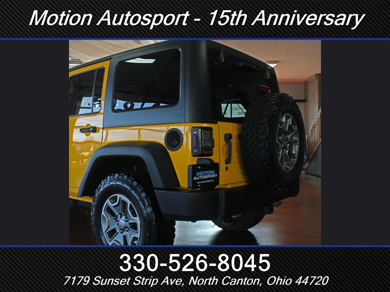 2015 Jeep Wrangler Unlimited Rubicon Hard Top 4X4 - Photo 8 - North Canton, OH 44720