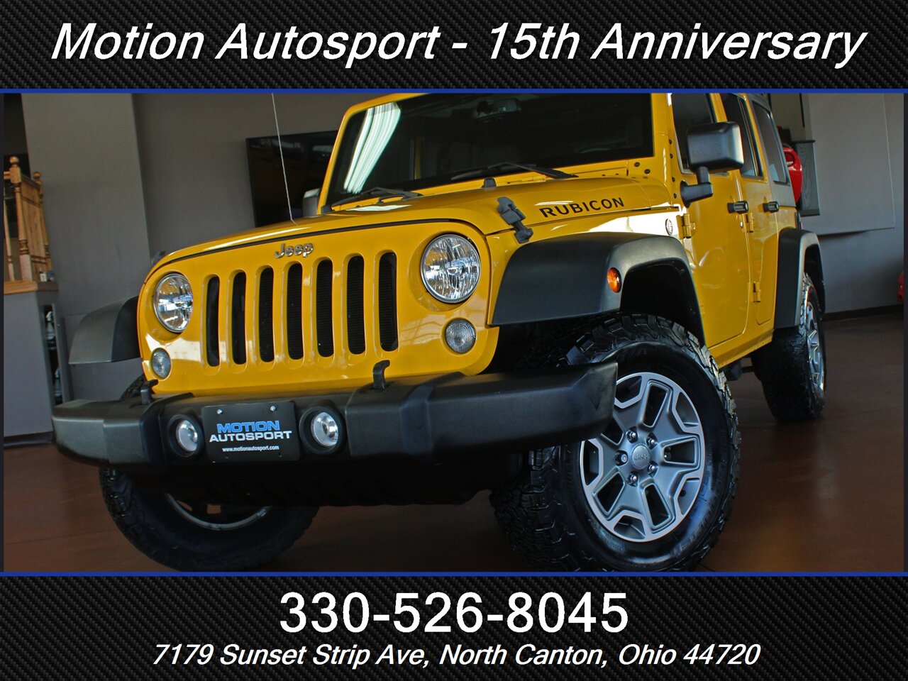 2015 Jeep Wrangler Unlimited Rubicon Hard Top 4X4 - Photo 52 - North Canton, OH 44720