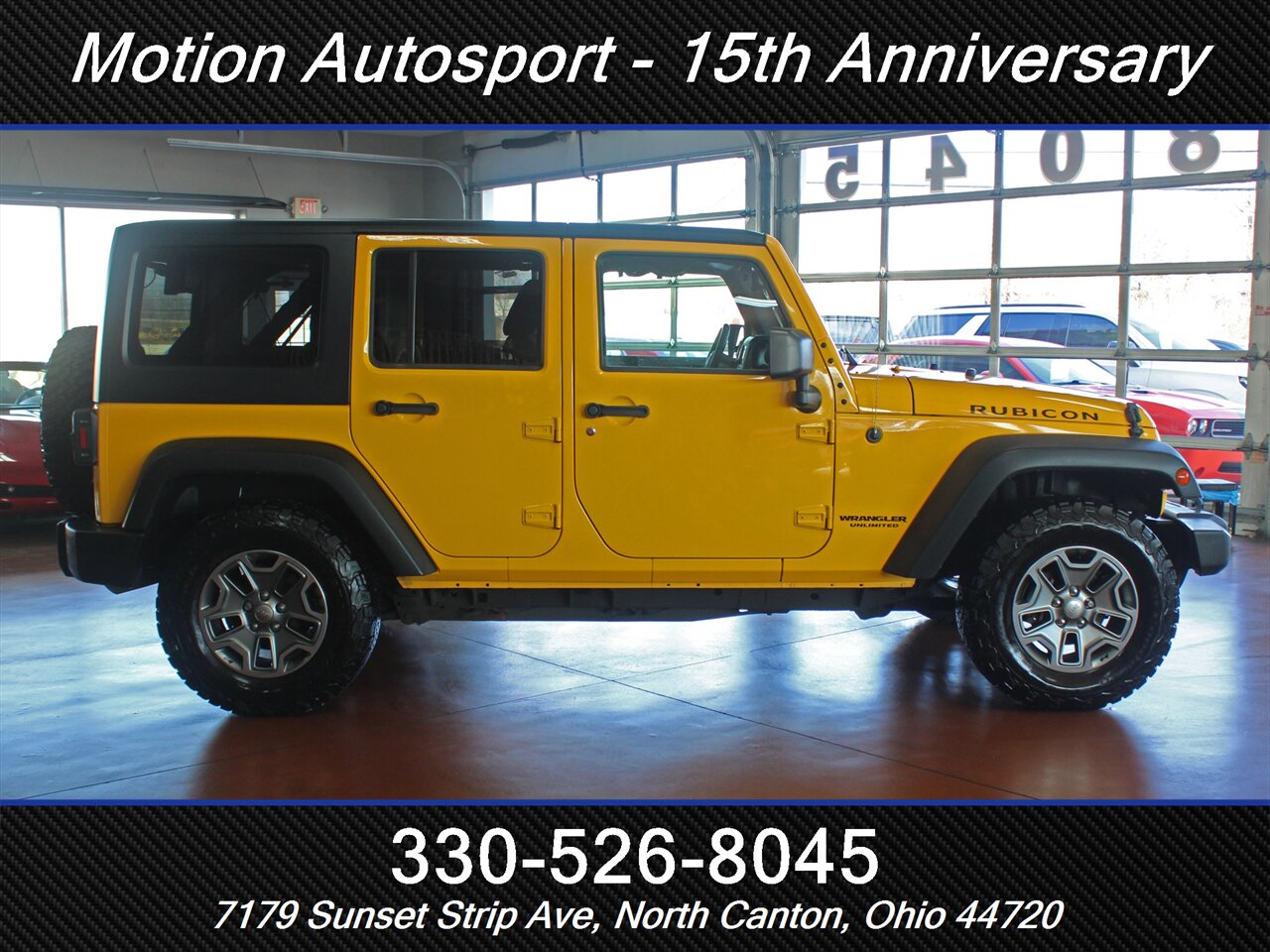 2015 Jeep Wrangler Unlimited Rubicon Hard Top 4X4 - Photo 12 - North Canton, OH 44720