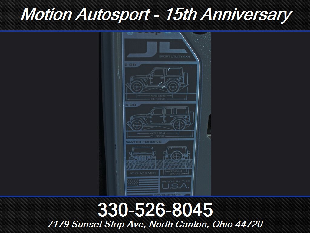 2019 Jeep Wrangler Sport Hard Top 4X4 - Photo 12 - North Canton, OH 44720