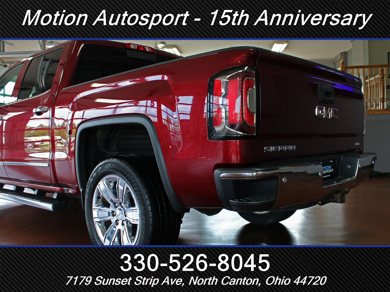 2017 GMC Sierra 1500 SLT  Moon Roof Navigation 4X4 - Photo 8 - North Canton, OH 44720
