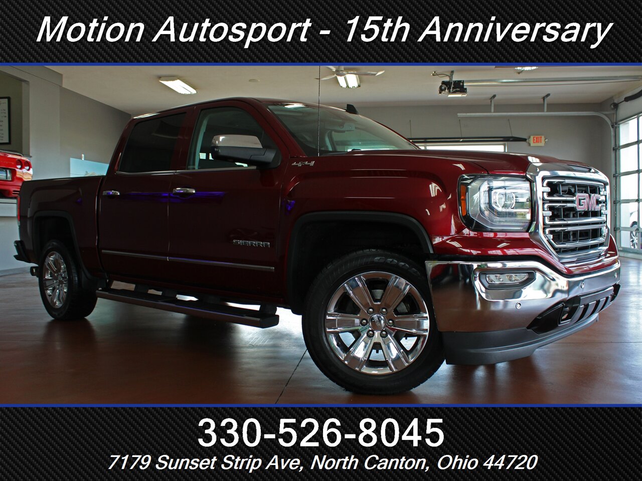 2017 GMC Sierra 1500 SLT  Moon Roof Navigation 4X4 - Photo 2 - North Canton, OH 44720
