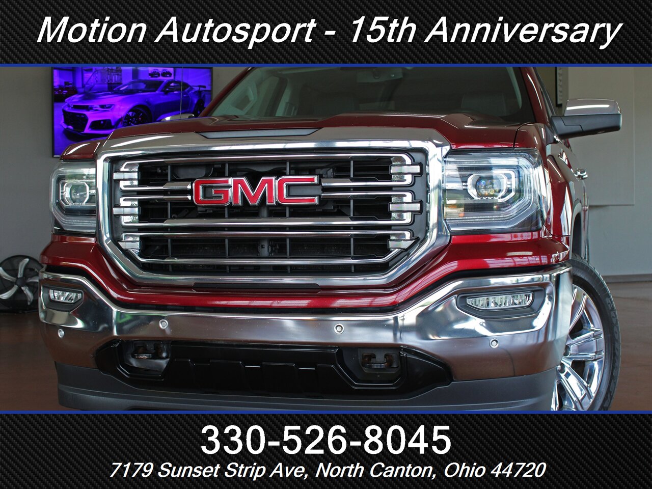 2017 GMC Sierra 1500 SLT  Moon Roof Navigation 4X4 - Photo 58 - North Canton, OH 44720