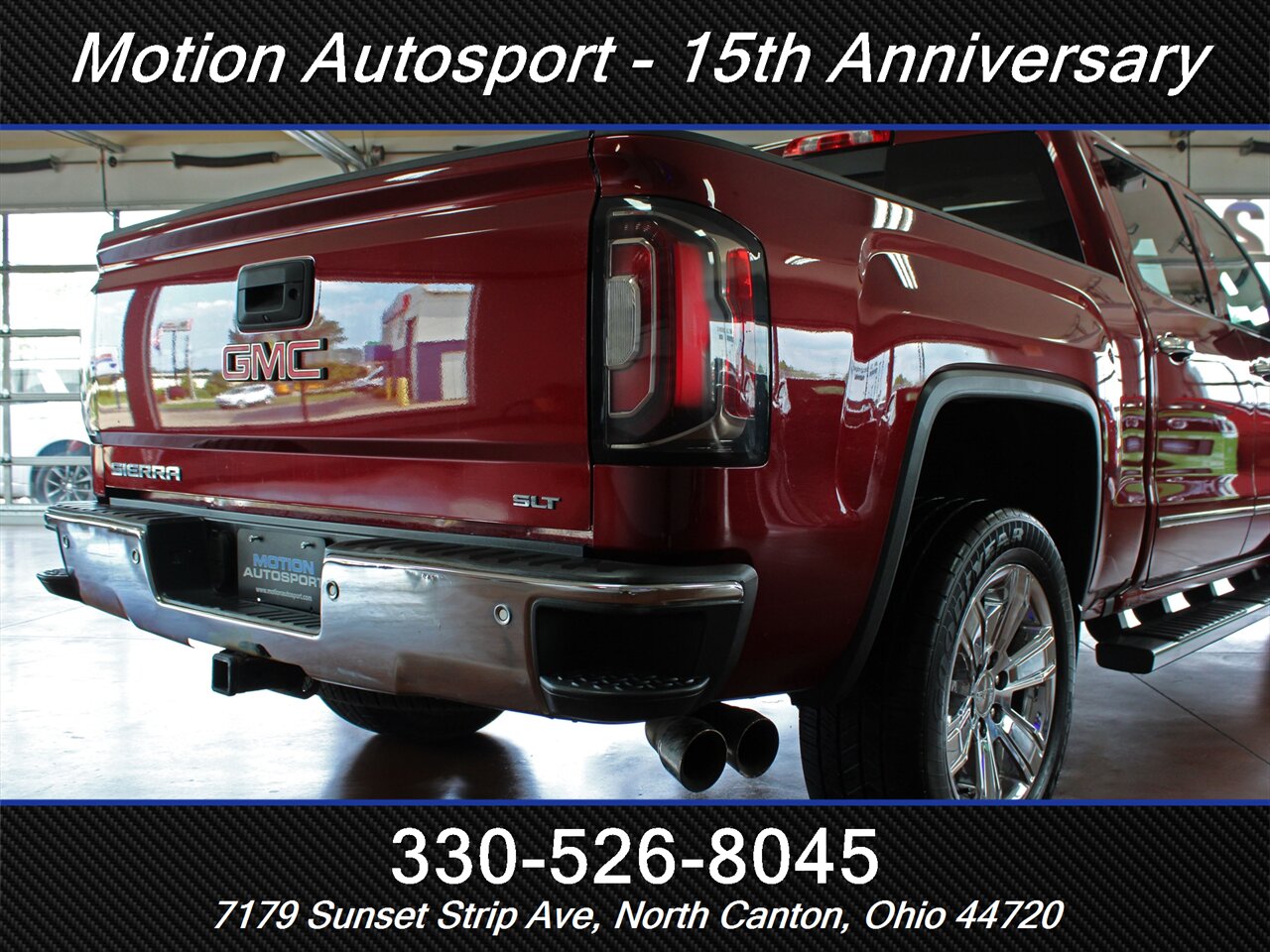 2017 GMC Sierra 1500 SLT  Moon Roof Navigation 4X4 - Photo 11 - North Canton, OH 44720