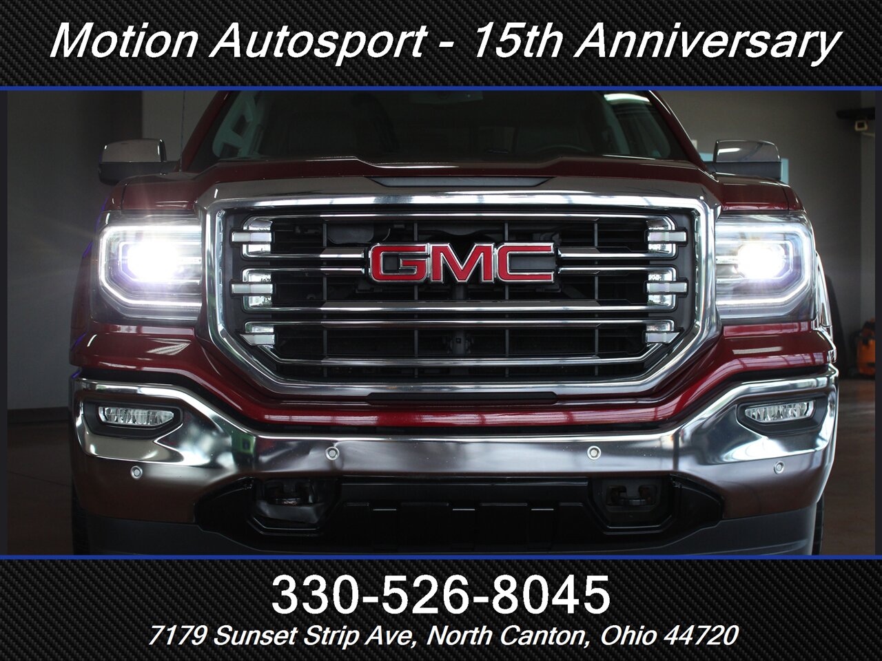 2017 GMC Sierra 1500 SLT  Moon Roof Navigation 4X4 - Photo 44 - North Canton, OH 44720