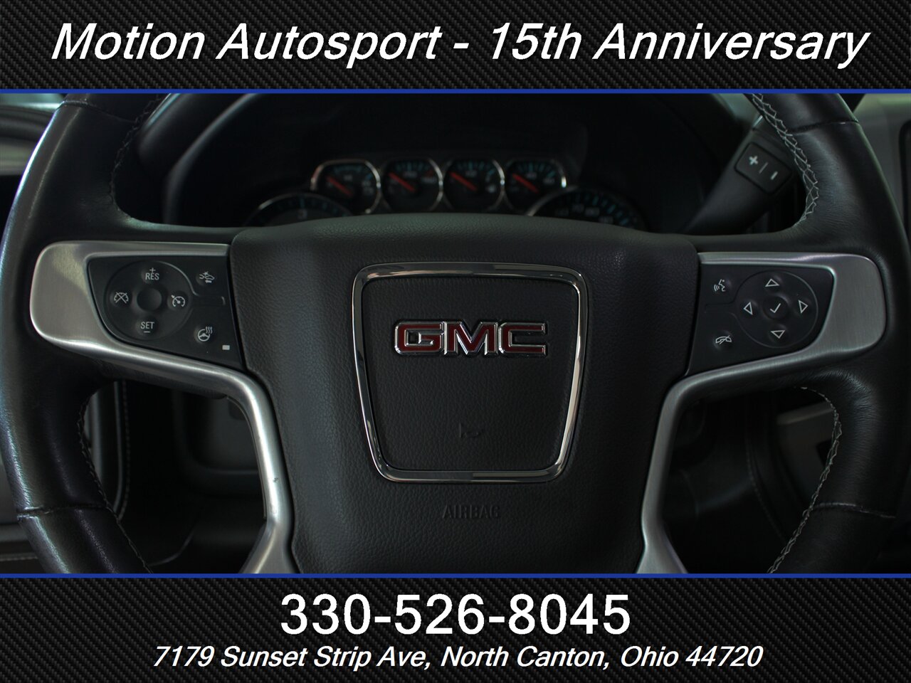 2017 GMC Sierra 1500 SLT  Moon Roof Navigation 4X4 - Photo 17 - North Canton, OH 44720