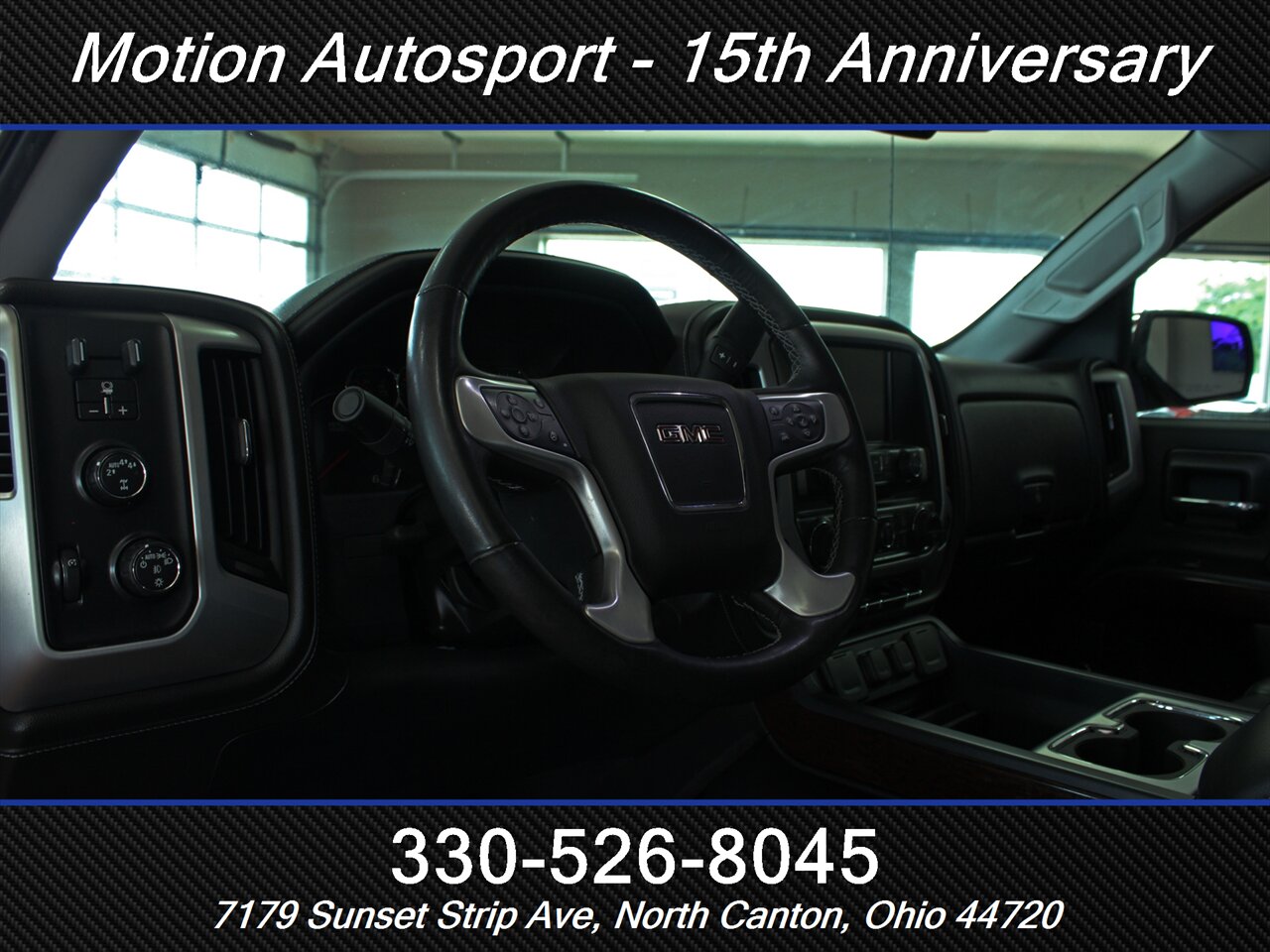 2017 GMC Sierra 1500 SLT  Moon Roof Navigation 4X4 - Photo 15 - North Canton, OH 44720