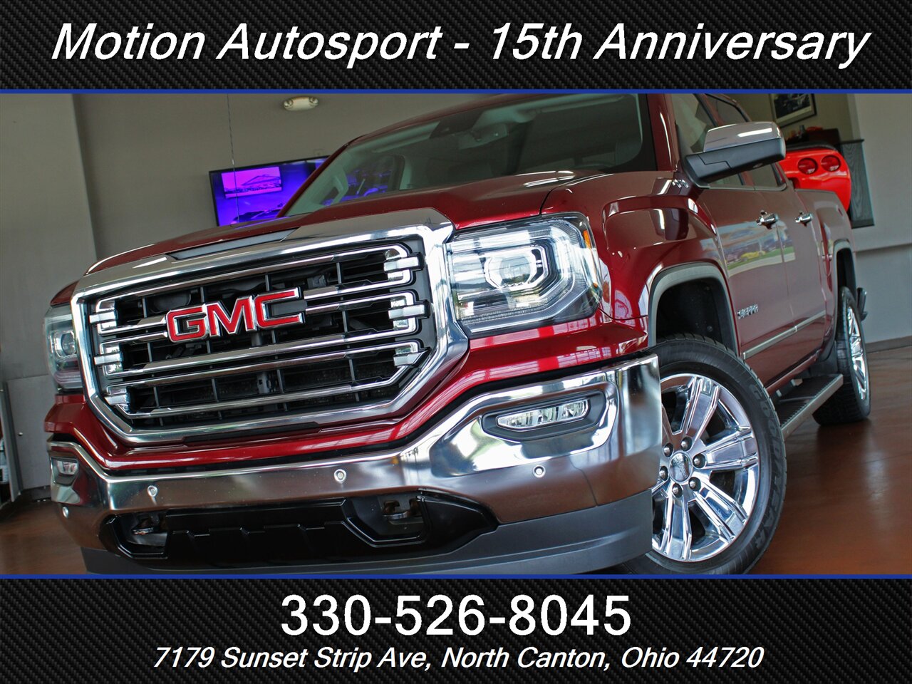 2017 GMC Sierra 1500 SLT  Moon Roof Navigation 4X4 - Photo 55 - North Canton, OH 44720