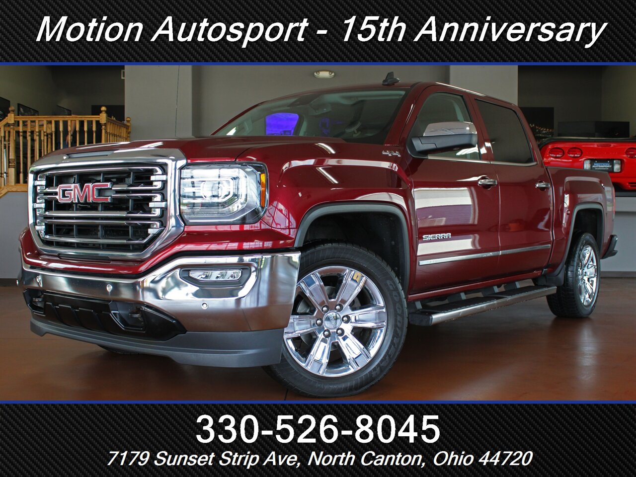 2017 GMC Sierra 1500 SLT  Moon Roof Navigation 4X4 - Photo 1 - North Canton, OH 44720