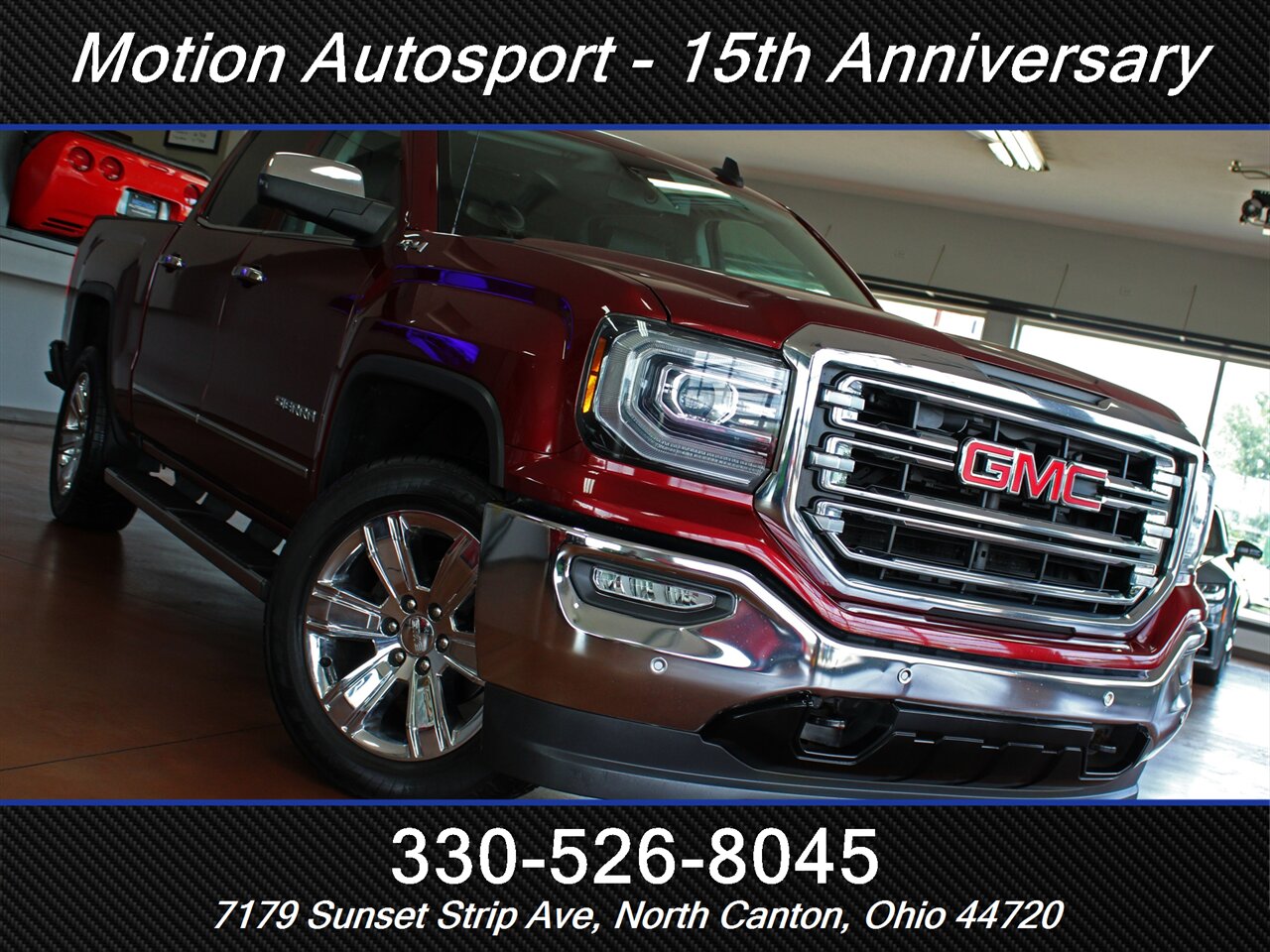 2017 GMC Sierra 1500 SLT  Moon Roof Navigation 4X4 - Photo 56 - North Canton, OH 44720