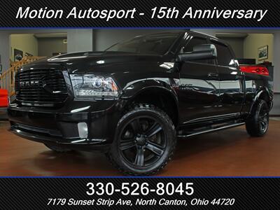 2018 RAM 1500 Sport Black Top Edition  Moon Roof Navigation 4X4 Truck