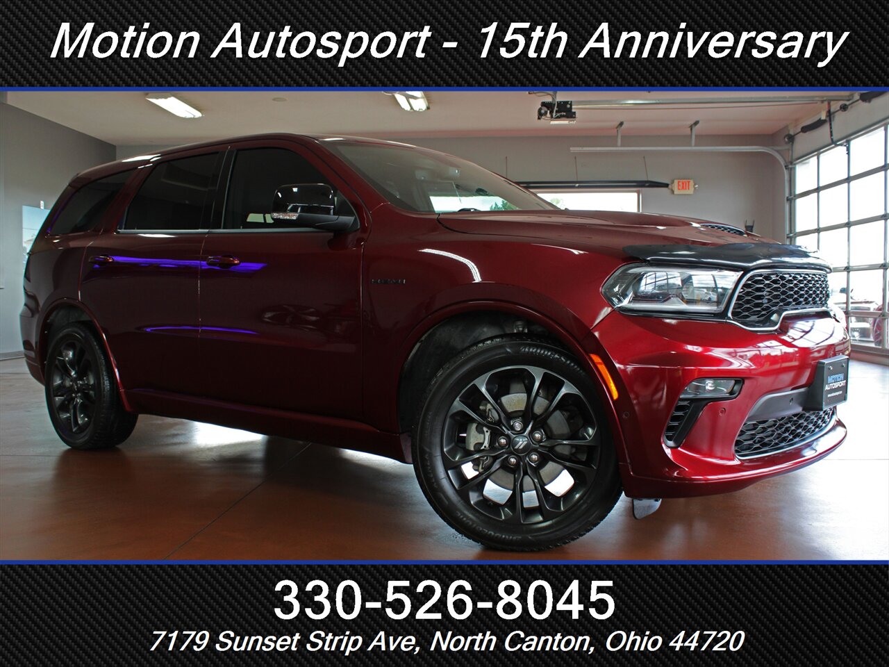 2021 Dodge Durango R/T Moon Roof Navigation Black Top Edition 4X4 - Photo 2 - North Canton, OH 44720