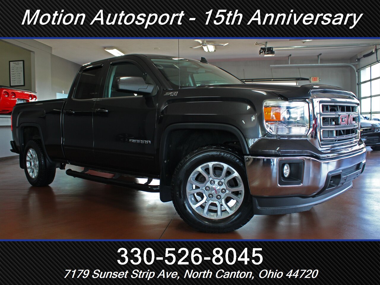 2015 GMC Sierra 1500 SLE Z71 4X4 - Photo 2 - North Canton, OH 44720