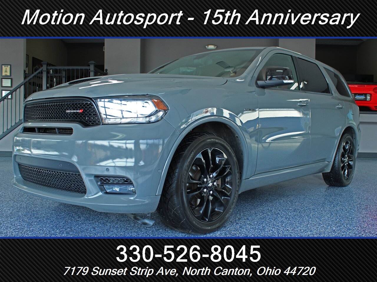 2020 Dodge Durango R/T Black Top Edition  Moon Roof Navigation 4X4 - Photo 1 - North Canton, OH 44720