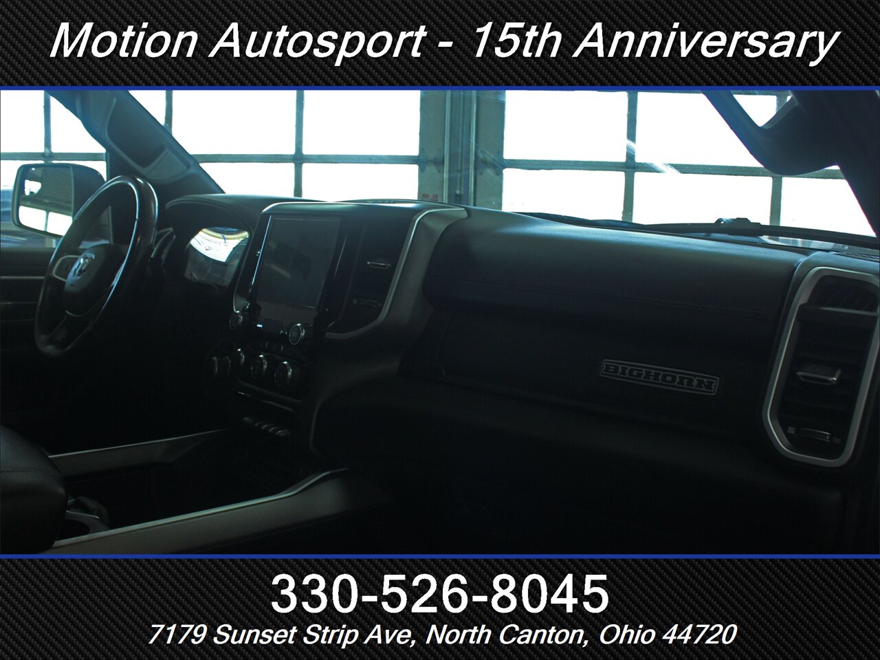 2021 RAM 1500 Big Horn Black Top Edition  Panoramic Roof Ram Box 4X4 - Photo 39 - North Canton, OH 44720