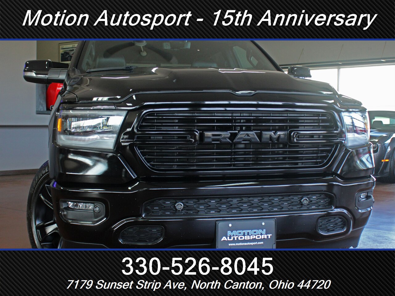 2021 RAM 1500 Big Horn Black Top Edition  Panoramic Roof Ram Box 4X4 - Photo 61 - North Canton, OH 44720