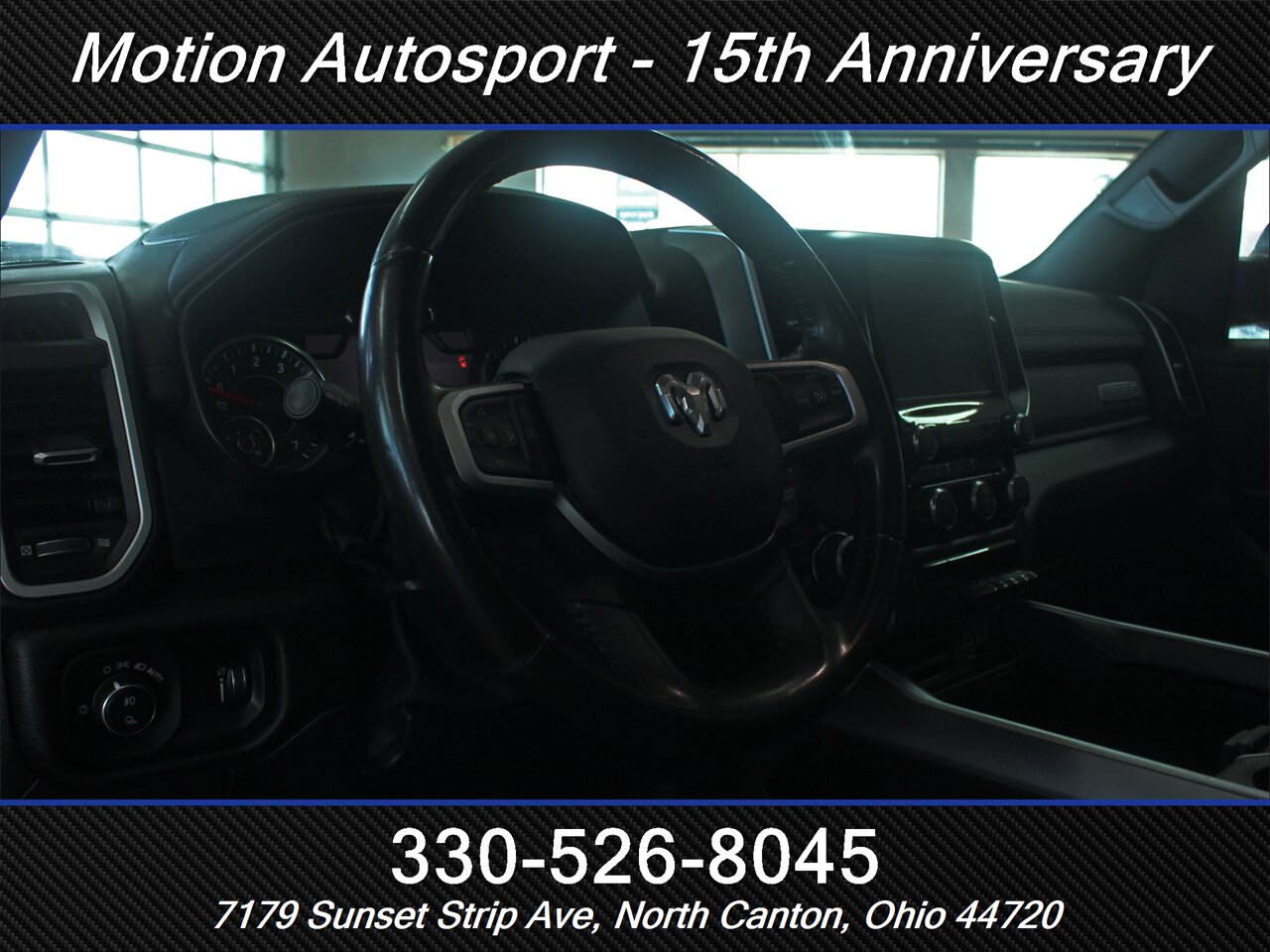2021 RAM 1500 Big Horn Black Top Edition  Panoramic Roof Ram Box 4X4 - Photo 17 - North Canton, OH 44720