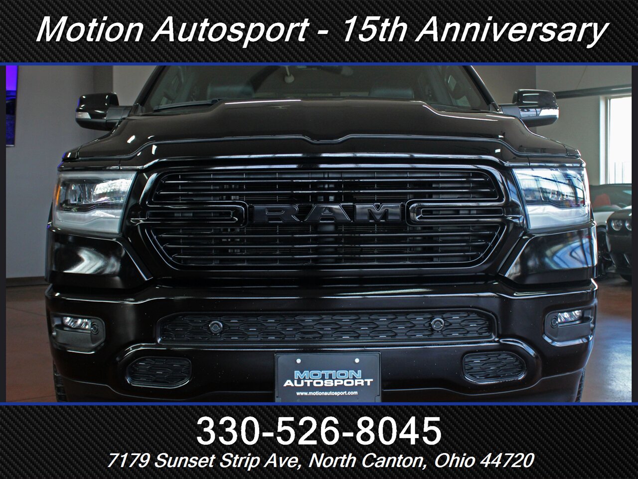2021 RAM 1500 Big Horn Black Top Edition  Panoramic Roof Ram Box 4X4 - Photo 3 - North Canton, OH 44720