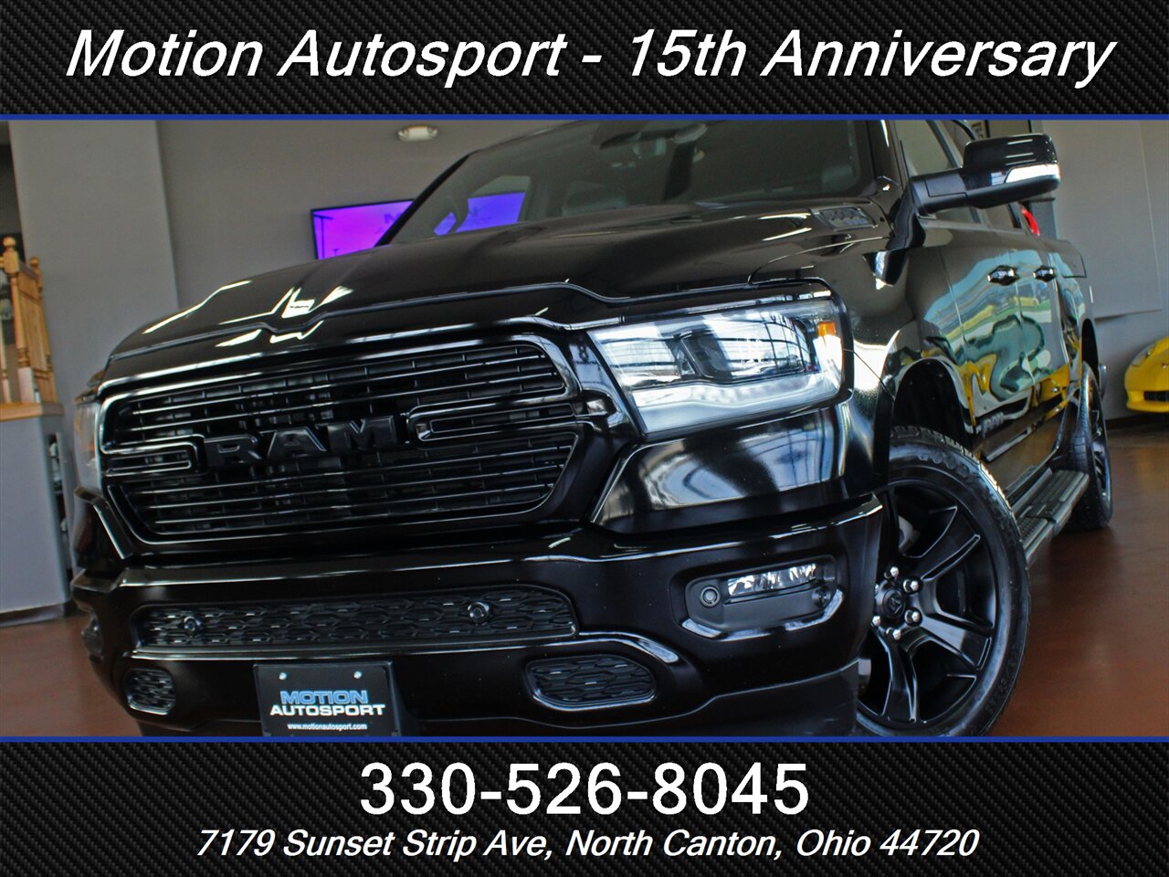 2021 RAM 1500 Big Horn Black Top Edition  Panoramic Roof Ram Box 4X4 - Photo 59 - North Canton, OH 44720
