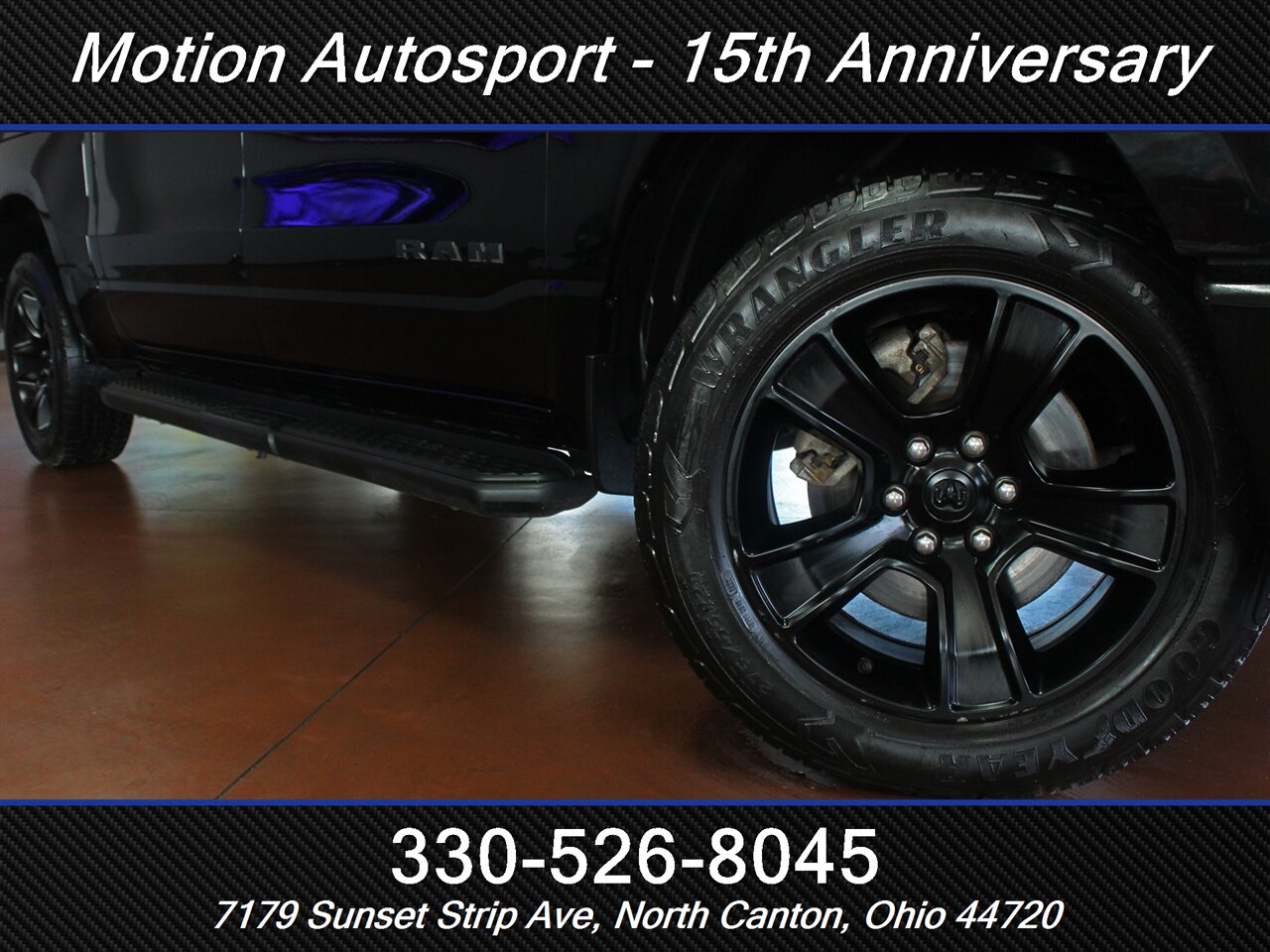 2021 RAM 1500 Big Horn Black Top Edition  Panoramic Roof Ram Box 4X4 - Photo 54 - North Canton, OH 44720