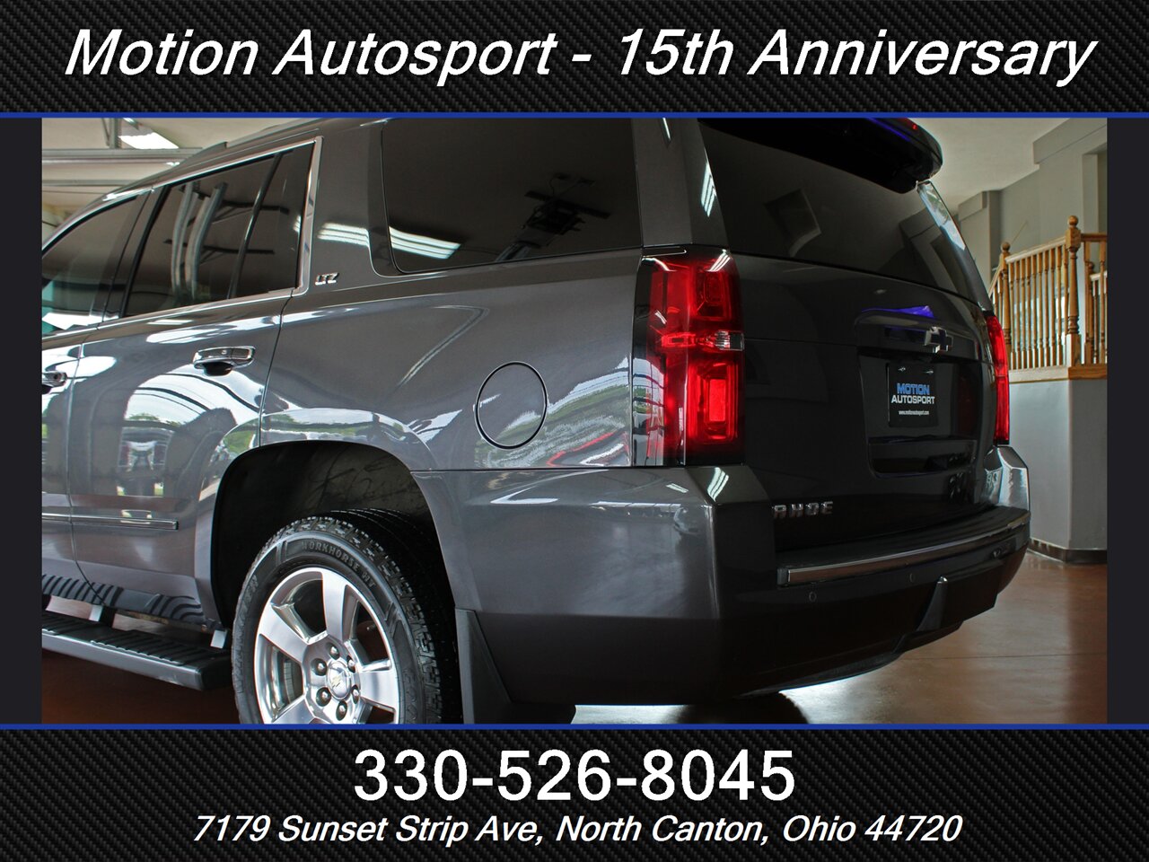 2016 Chevrolet Tahoe LTZ  Moon Roof Navigation 4X4 - Photo 8 - North Canton, OH 44720