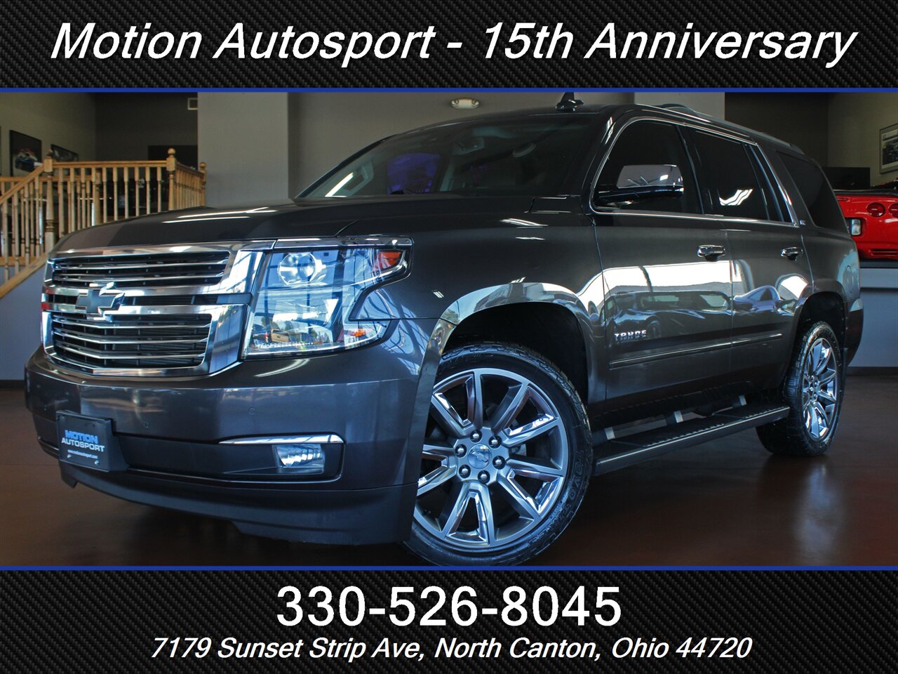 2016 Chevrolet Tahoe LTZ  Moon Roof Navigation 4X4 - Photo 1 - North Canton, OH 44720