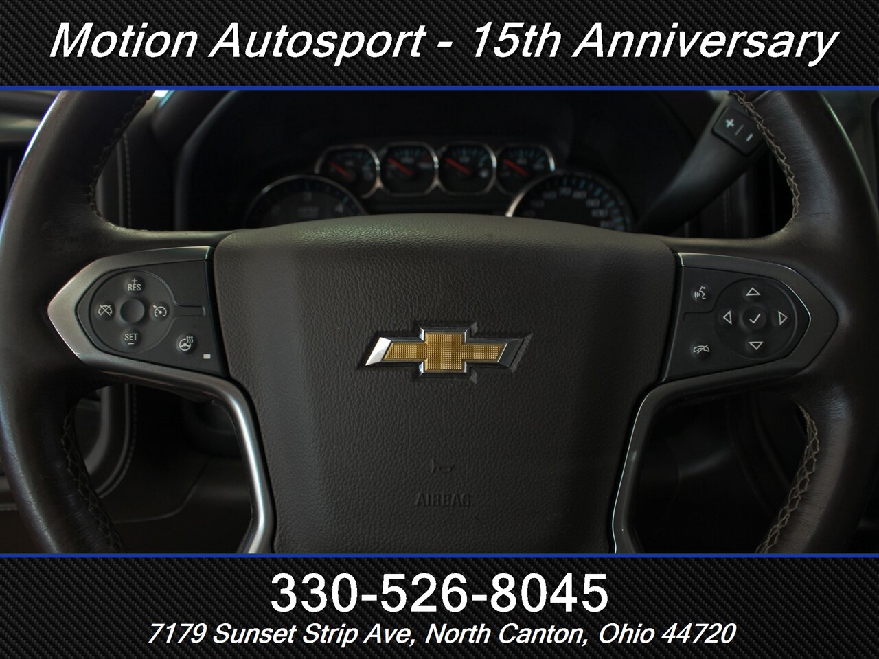2017 Chevrolet Silverado 1500 LTZ Moon Roof Navigation 4X4 - Photo 17 - North Canton, OH 44720